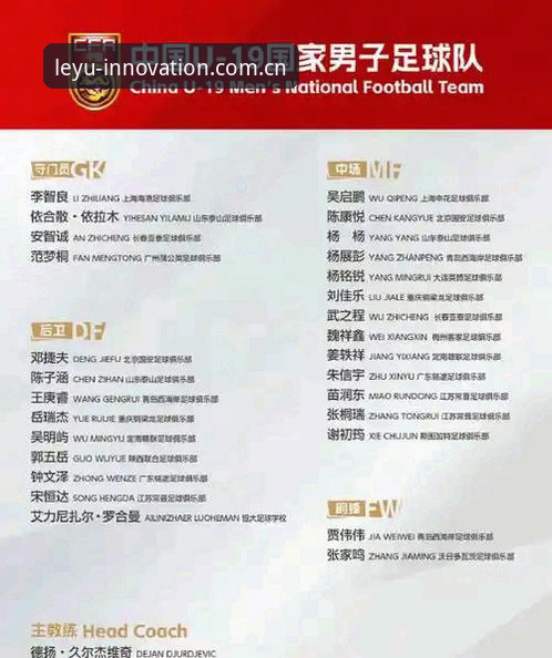 乐鱼中国CN原创革新评测 3项数据揭示U19国足土伦杯失利真相——基于乐鱼平台赛事数据的深度复盘